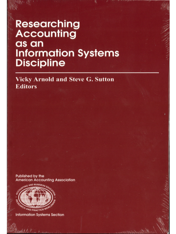 Cover of Researching Accounting as an Information Systems Discipline