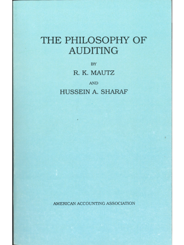 Cover of The Philosophy of Auditing