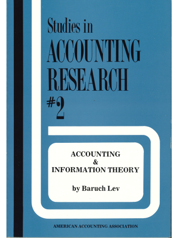 Cover of Accounting and Information Theory