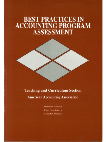 Cover of Best Practices in Accounting Program Assessment