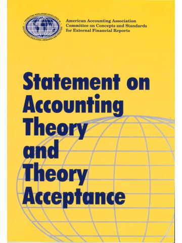 Cover of Statement on Accounting Theory and Theory Acceptance